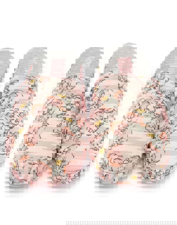 Disney Womens Pink Dumbo Mule Slippers