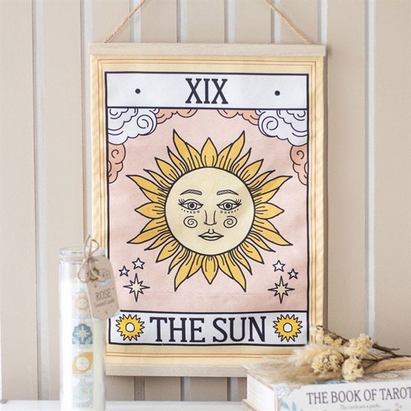 Serano The Sun Vintage Tarot Wall Hanging