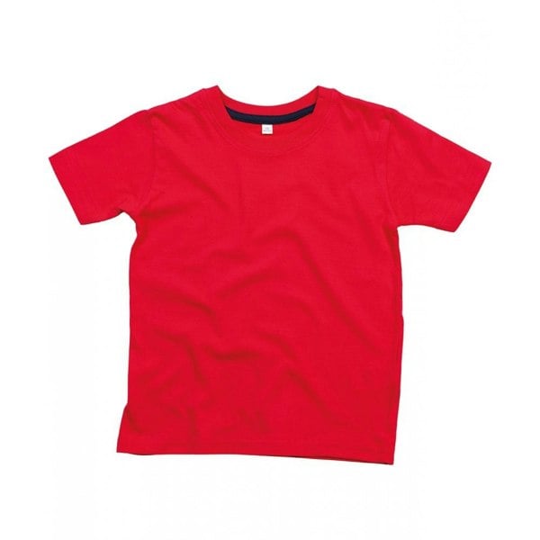 Babybugz Childrens/Kids Supersoft T-Shirt - Red/Navy