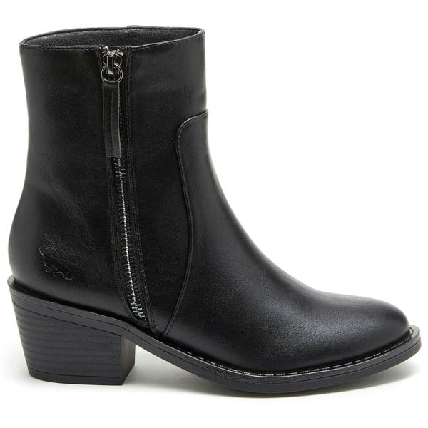 Rocket Dog Yonder Polyurethane Women's Black Heeled Ankle Boots