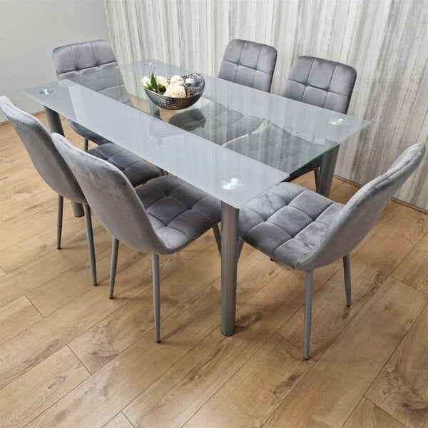 Kosy Koala Dining Table Set with 6 Chairs Dining Room, and Kitchen table set of 6