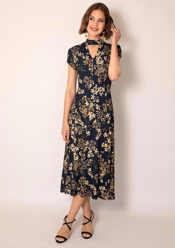 Alie Street London Saffie Dress (Golden Blossom)