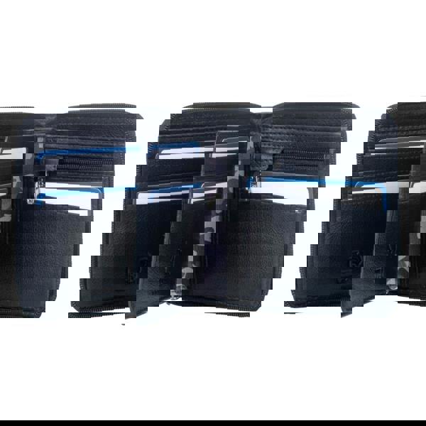 Mala Leather Spitfire Plane Zip Around Wallet- RFID Protected