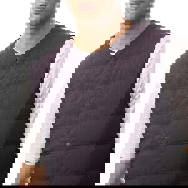 Mizuno Mens Synthetic Down Gilet - Purple - 