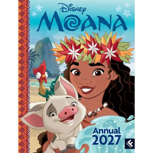 Farshore Disney Moana Annual 2027, Annuals, Mixed Pages, Entertainment, Gift
