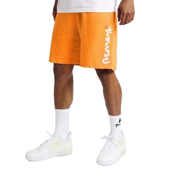 Money Mens Cotton Sweat Shorts - Yellow - 