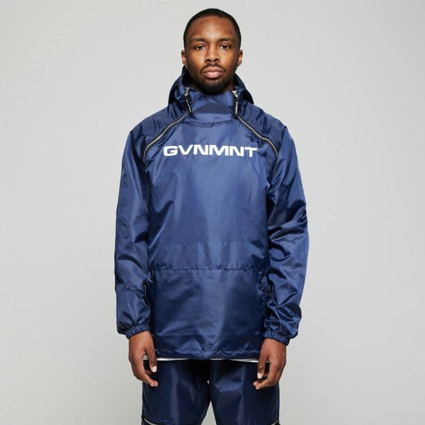 GVNMNT Clothing Co Collateral Hooded Jacket  - Navy