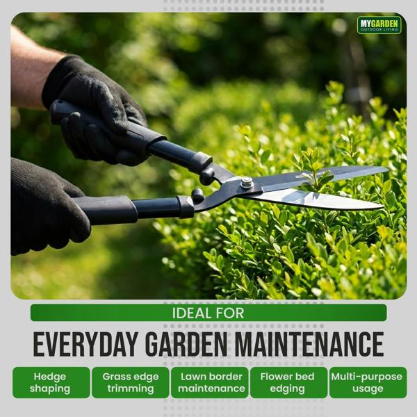 My Garden Outdoor Living My Garden Hedge Shears Carbon Steel Gardening Shears for Precision Cutting - Lightweight Garden Shear with Ergonomic Handle