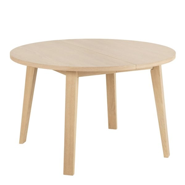 Furniture To Go A-Line Round Dining Table in White Oak
