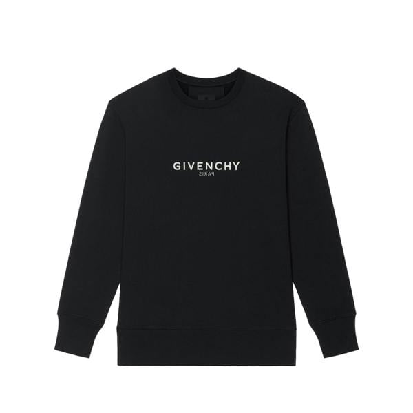 Givenchy Reverse Paris Slim fit Sweatshirt   in  Black