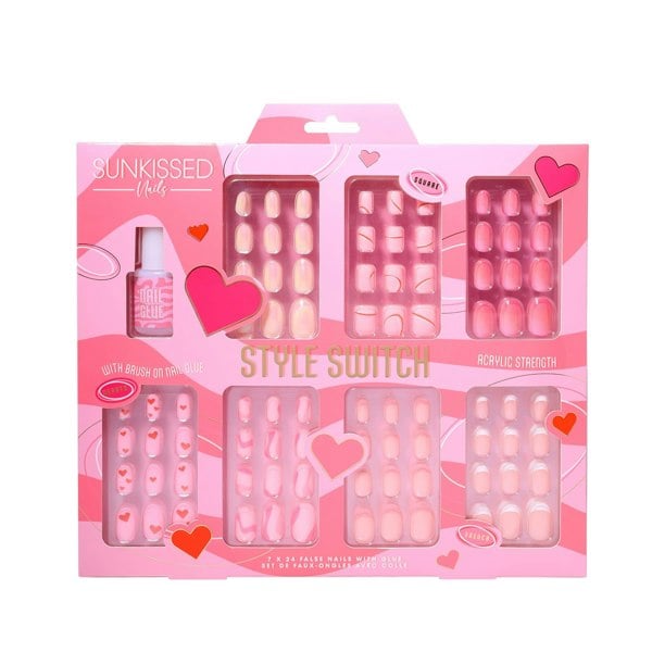 Sunkissed Nails Style Switch False Nails Gift Set