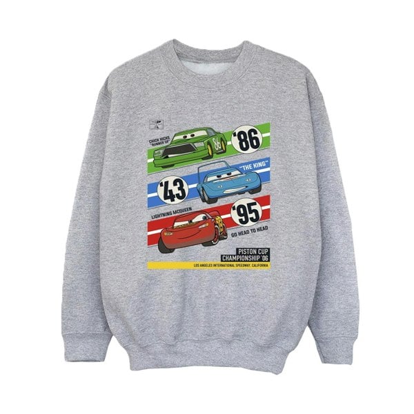 Disney Boys Cars Piston Cup Champions Sweatshirt - Sports Grey