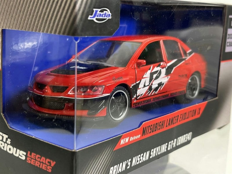 a red car in a box
