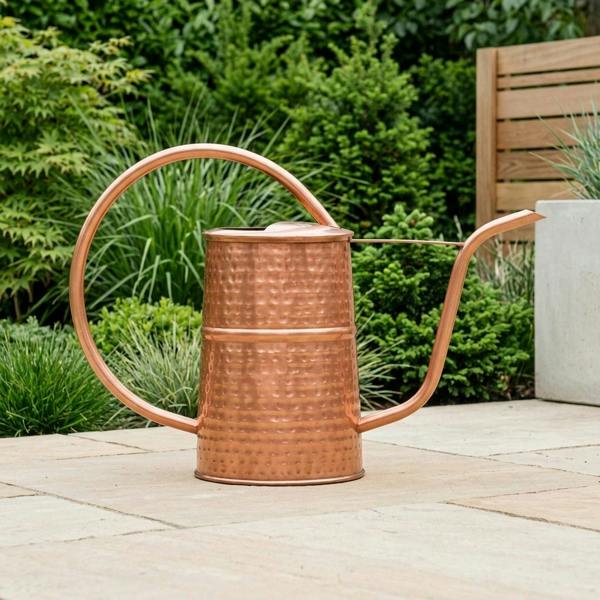 Garden Greatness Vintage Lustrous Copper Watering Can