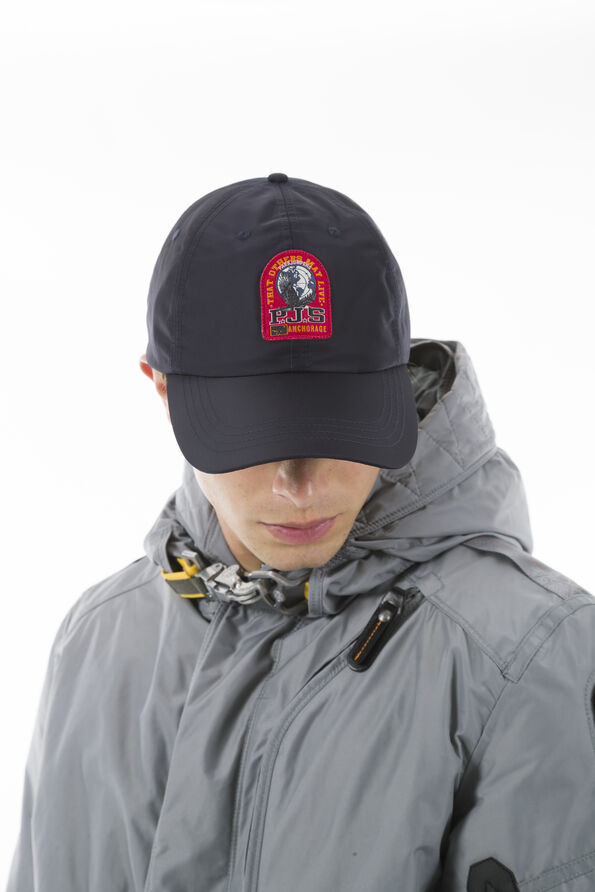 Parajumpers Patch Logo Lead Cap - Grey