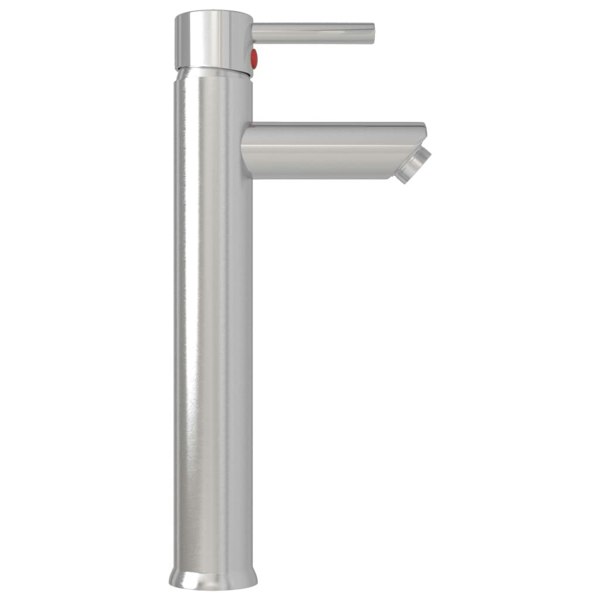 Berkfield Bathroom Sink with Tap and Push Drain Frosted Tempered Glass