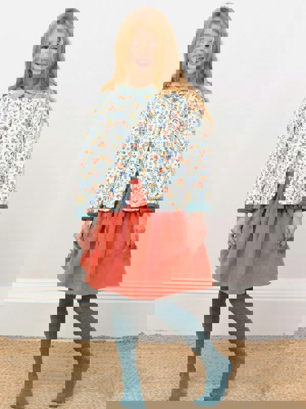 Kite Girls Organic Fairy Flowers Quilted Jacket