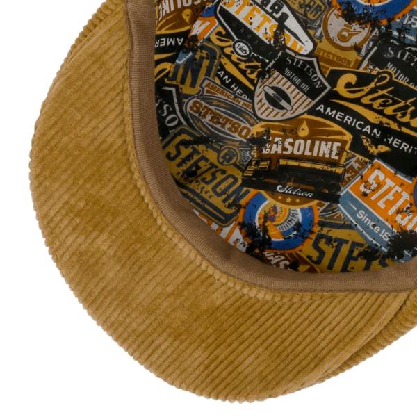 Stetson 8-Panel Corduroy Flat Cap