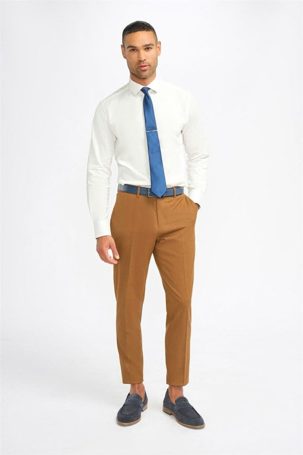 House of Cavani James Sierra Super 130s Wool Trouser