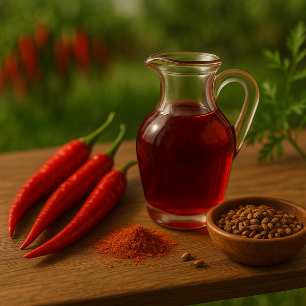 Ol'Vita Sweet Paprika Seed Oil | Cold Pressed | Unrefined