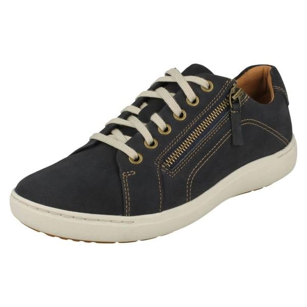 Clarks Ladies Clarks Casual Lace Up Trainers - Nalle Lace
