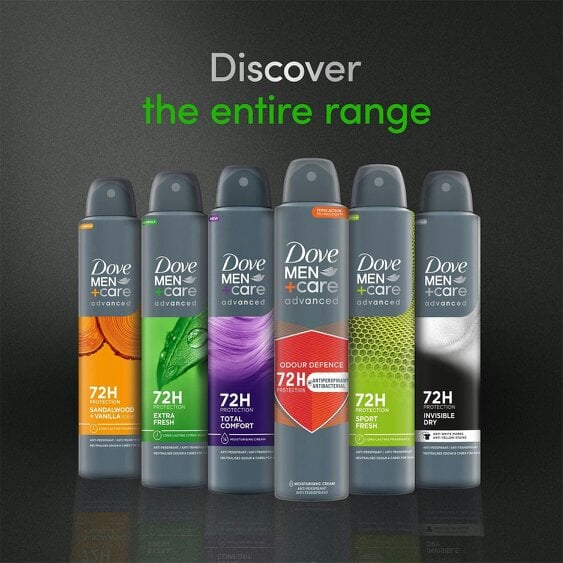 Dove Men+Care 3x Dove Anti-Perspirant Men+Care Advanced Extra Fresh 72H Protection Deo, 200ml