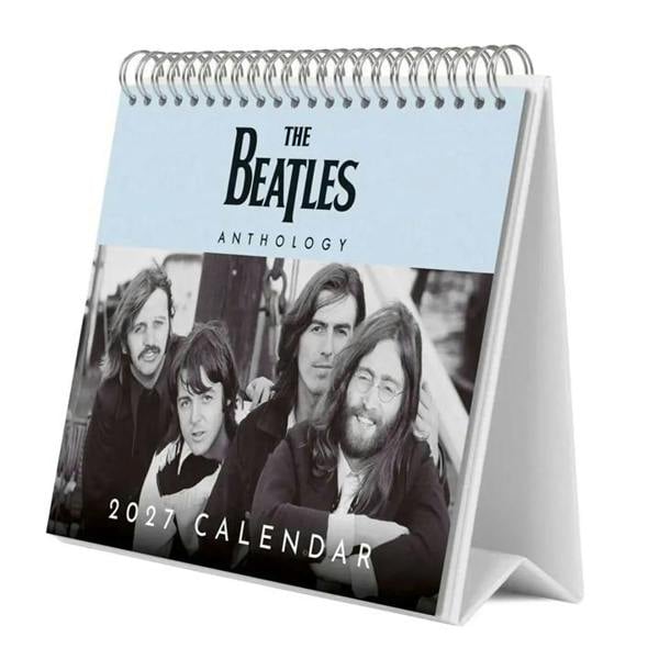 The Beatles, Anthology Easel Desk Calendar 2027, Desk Calendars, Month To View, Entertainment, Gift