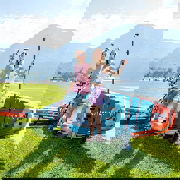 Aqua Marina Cascade Hybrid Inflatable Stand Up Paddleboard to Kayak Package