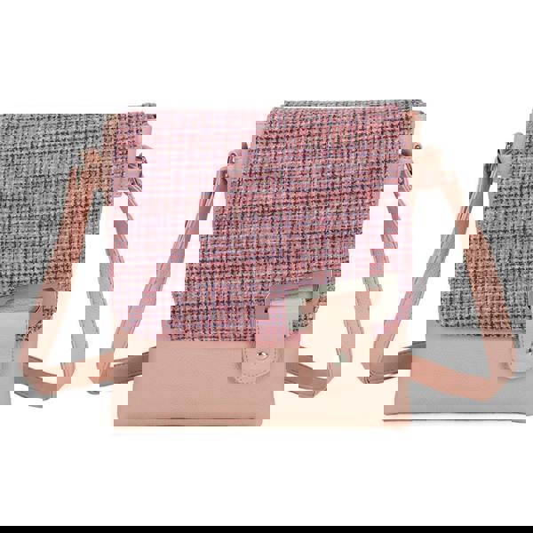 Love EMVY Tartan Crossbody Bag Made with Harris Tweed