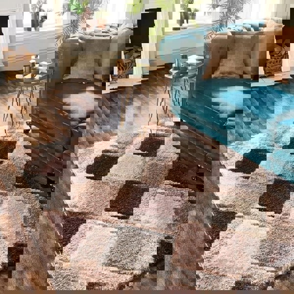 The Rugs 3D Geo Carved Rug – Geometric Design