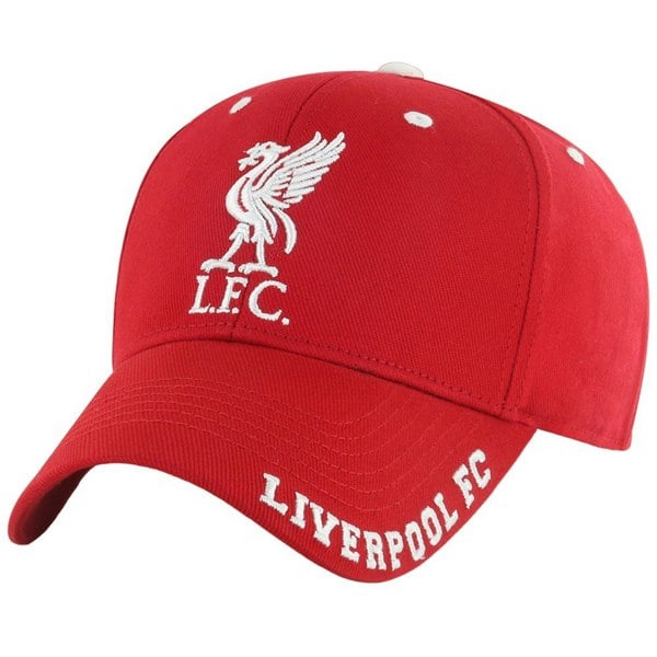 Liverpool FC Unisex Adult Frost Baseball Cap - Red/White