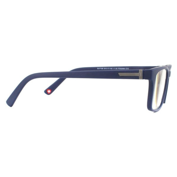 Montana Reading Glasses BLF73-B Matte Blue Blue Light Block +2.00