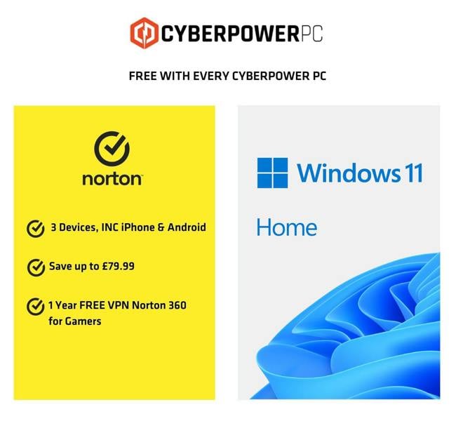 CyberPowerPC Intel Ultra 5 225F Nvidia RTX 5050 16GB RAM 1TB SSD Gaming PC