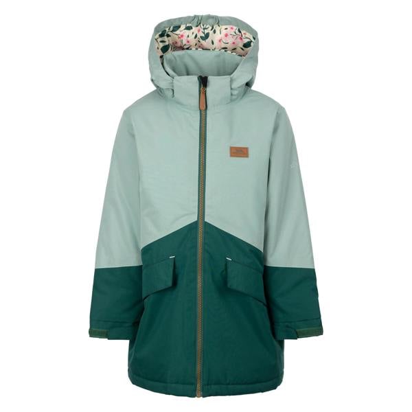 Trespass Childrens/Kids Oleta Waterproof Raincoat - Teal Mist - 