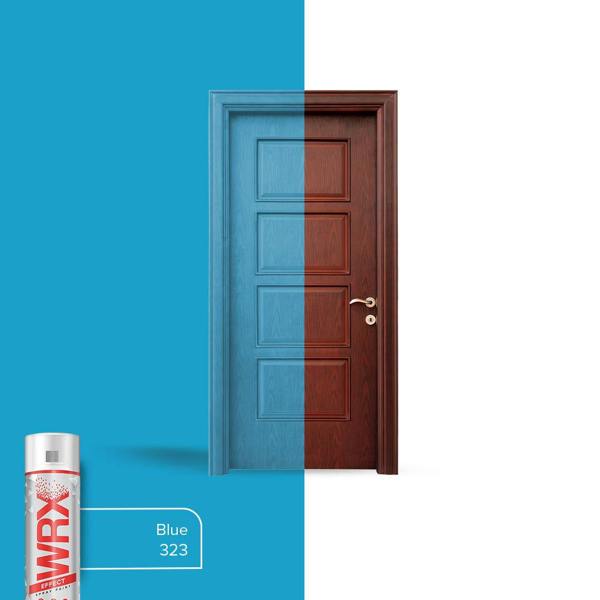 WRX 2X WRX Flat Blue Acrylic Spray Paint 400ml