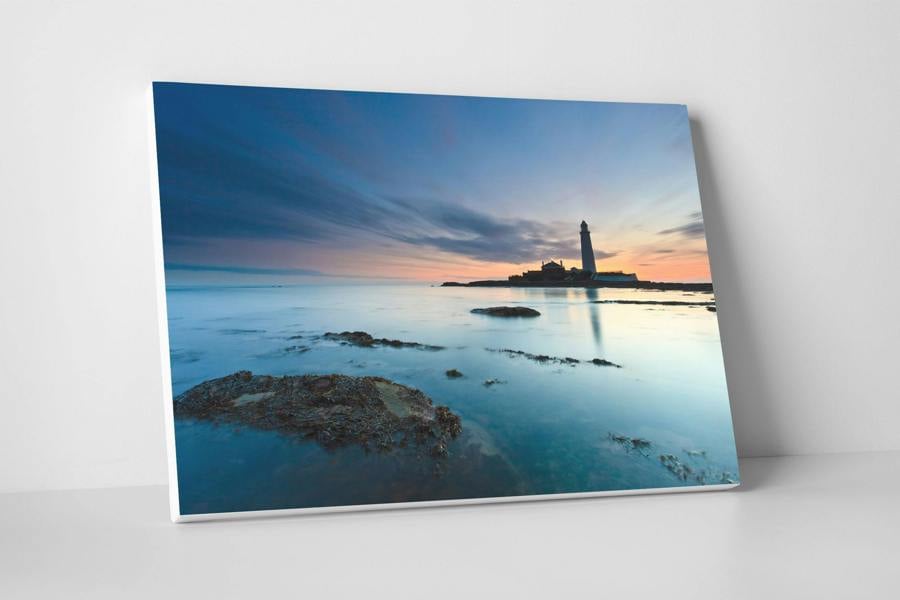 Lighthouse photography print on canvas
