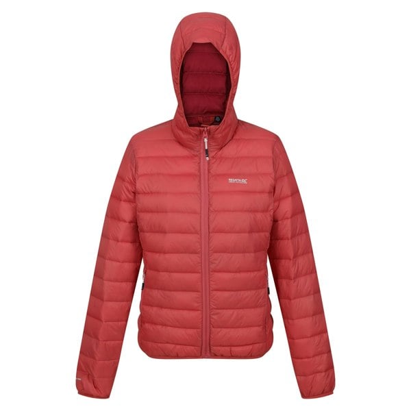 Regatta Women's Marizion Hooded Padded Jacket - Mineral Red/Rumba Red