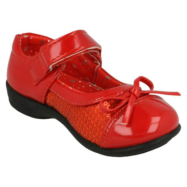 Cutie Girls Cutie Infant Flat Bar Strap Smart Shoes