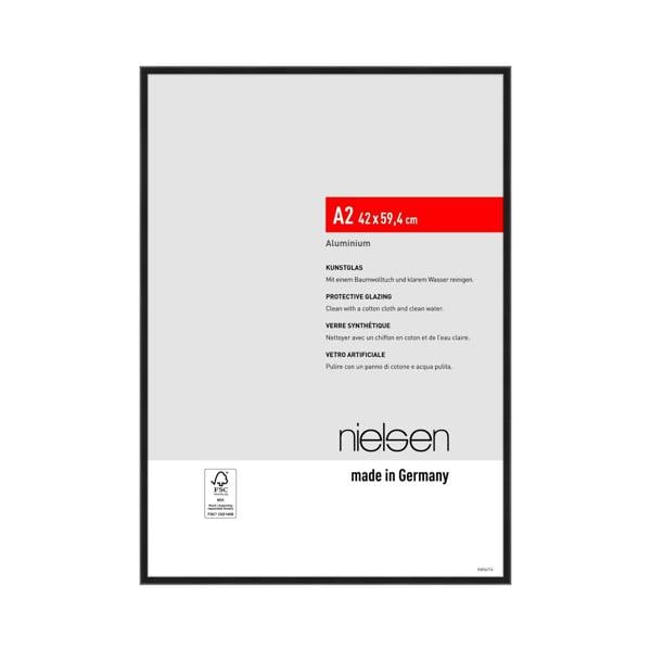 nielsen Atlanta Aluminium Picture Frame - Frosted Black