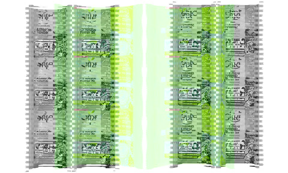 Simple Kind to Skin Eye Make Up Remover Pads - 30 Pad