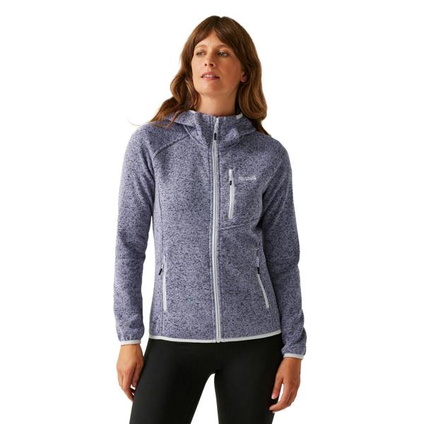Regatta Womens/Ladies Newhill II Marl Full Zip Hoodie - Wisteria/Lilac Hint - 