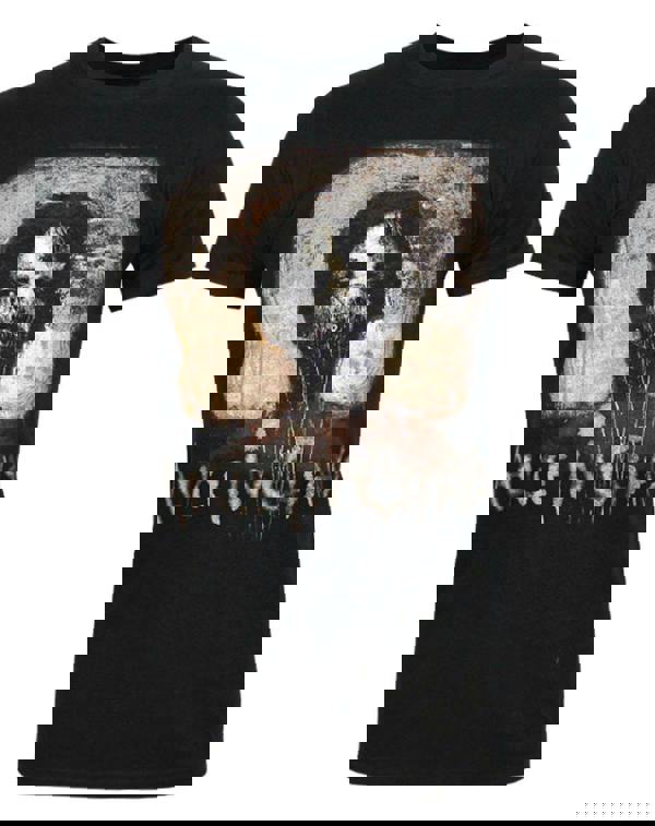 Alice In Chains Mens Black Graphic Print Short Sleeved T-Shirt