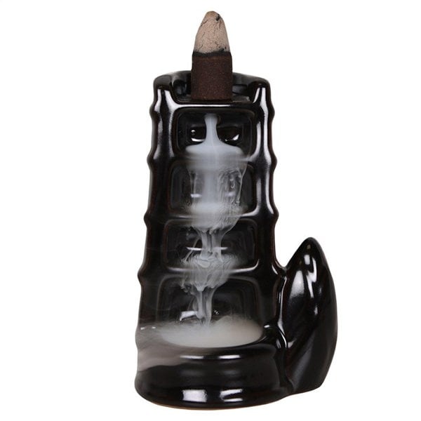 Serano Split Bamboo Fountain Backflow Incense Burner