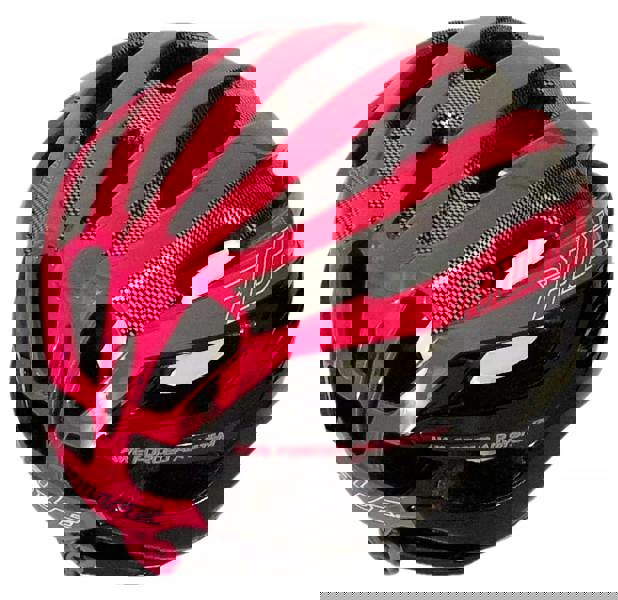 AweSprint In Mould Adult Bike Helmet Medium 55-58cm Black/Carbon/Pink