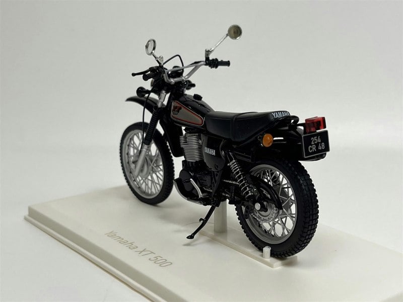 Norev Yamaha XT500 1988 Motorbike Black Silver 1:18 Scale Norev 182045