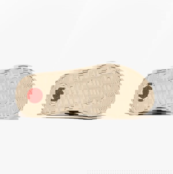 FitFlop F-MODE BUCKLE SHIMMERLUX FLATFORM Womens Toe Post Platino