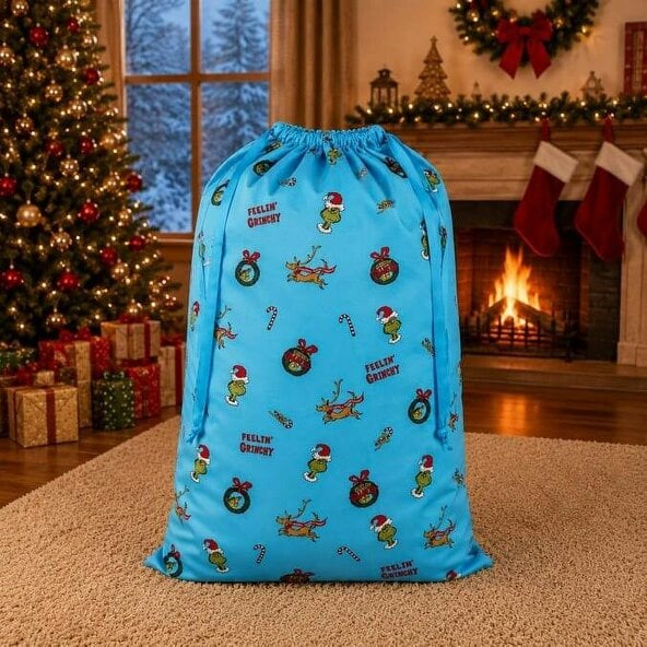 Garden Greatness The Grinch Character Christmas Present Sack