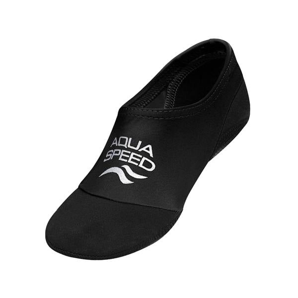 Aqua Speed Mens Ladies Swimming Socks | Lightweight Fit Anti Slip Neoprene Pool Swim Shoes