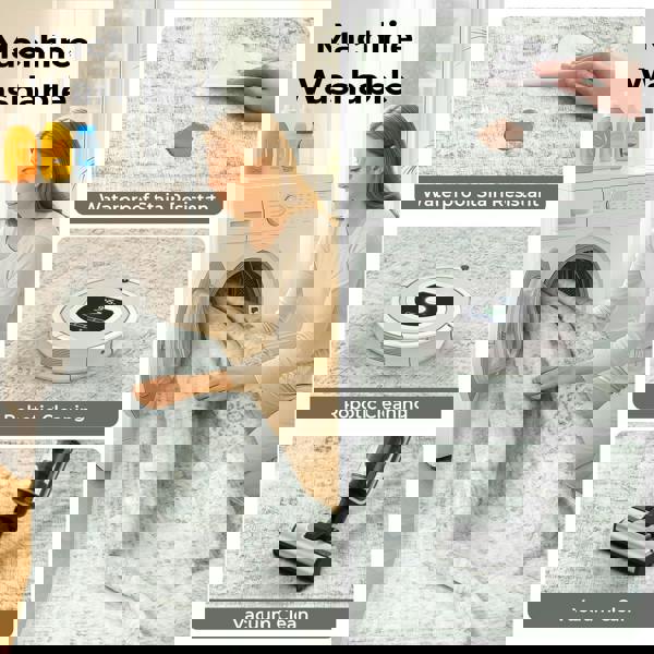 Marlow Floor Rug Washable Carpet Living Room Non Slip Modern Hallways 120x180cm