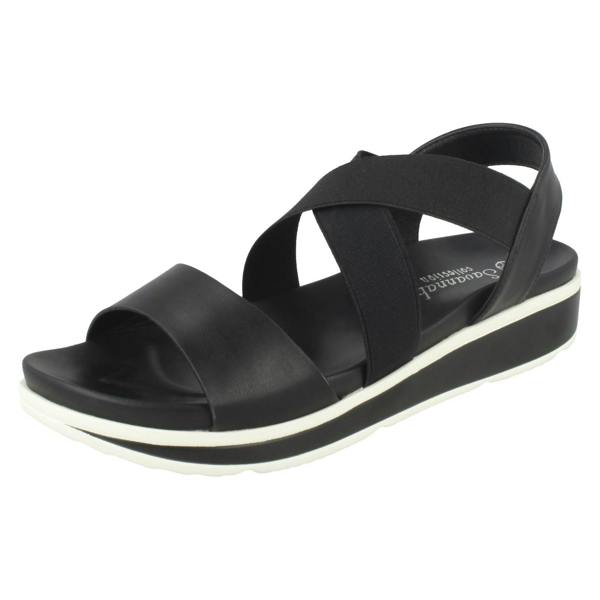 Savannah Ladies Savannah Low Wedge Sandals F10876